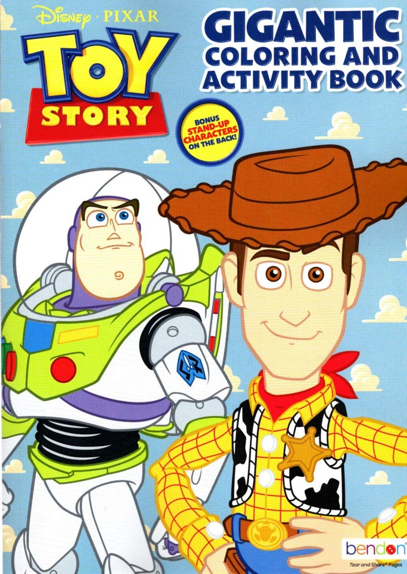 Disney Pixar Disney Toy Story - Gigantic Coloring & Activity Book - 192 Pages - Image 1